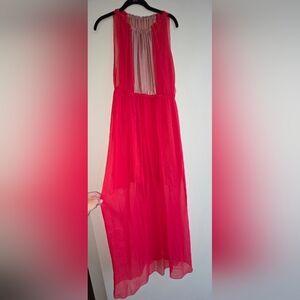 Vera Wang Red Maxi Dress